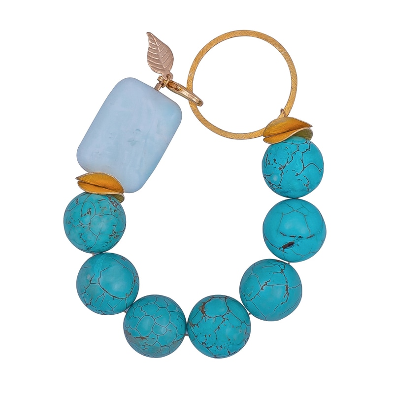 Thumbnail of Turquoise & Vermeil Bracelet image