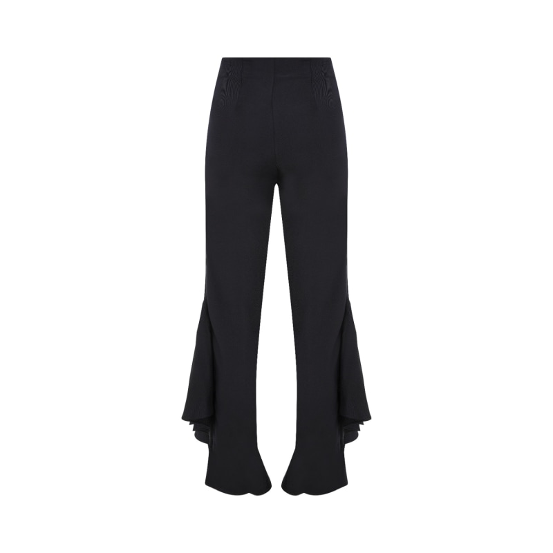 Thumbnail of Black Flared Ankle Pants image