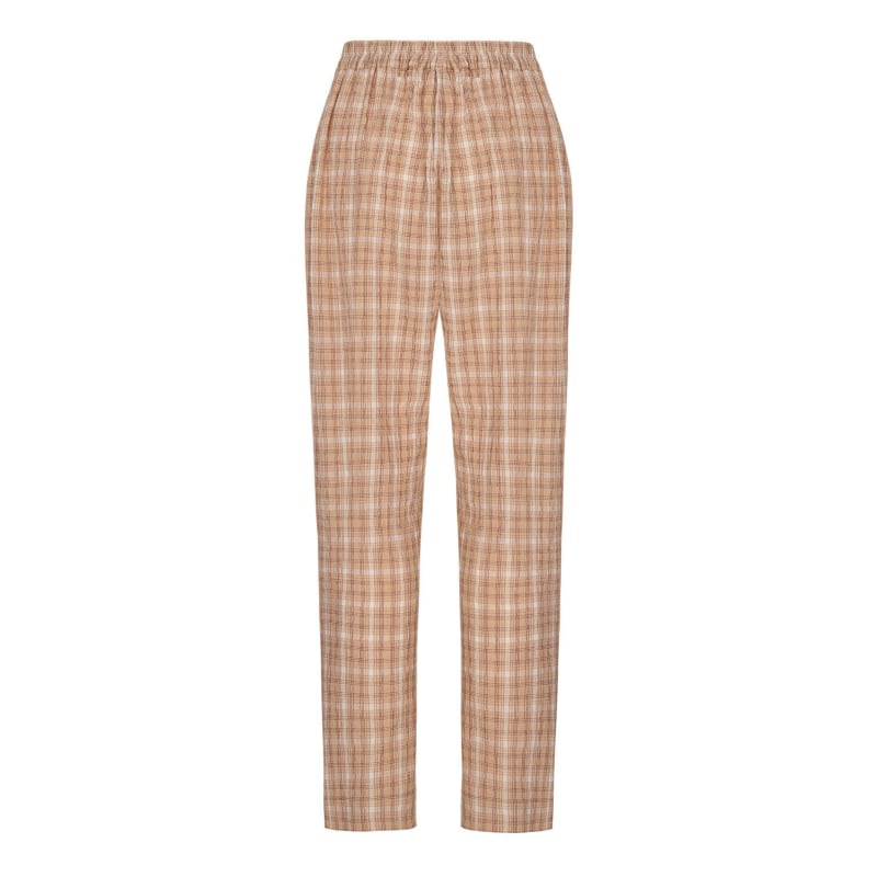 Thumbnail of Multicolour Tapered Fit Plaid Pants image