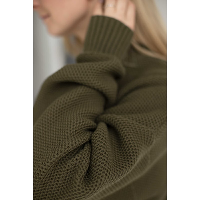 Thumbnail of Honeycomb Unisex Jumper Khaki image