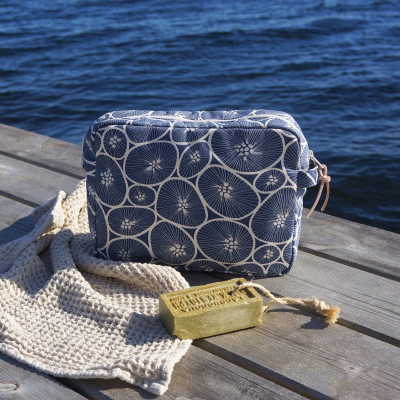 Thumbnail of Korall Dark Blue Wash Bag Xl image