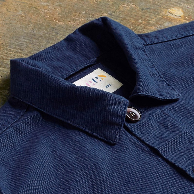 Thumbnail of The 3003 Buttoned Workshirt - Navy Blue image