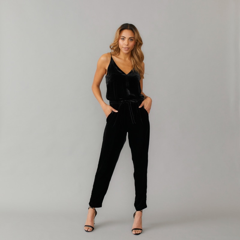 Silk jumpsuits uk clearance