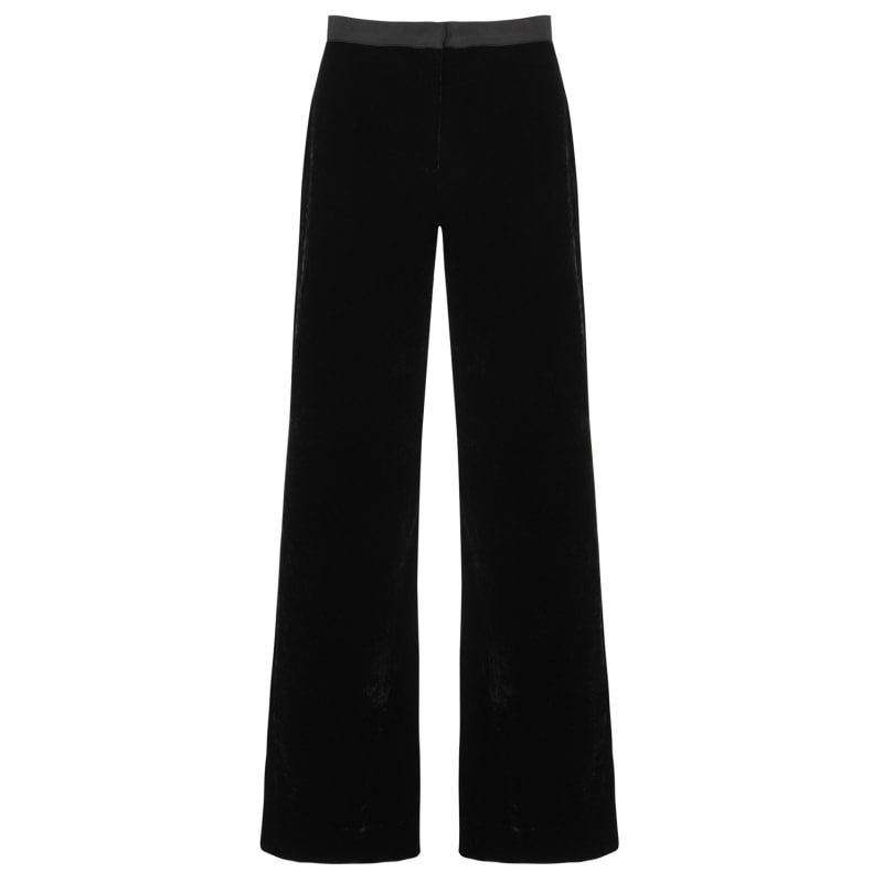 Thumbnail of Suki Velvet Palazzo Pants image