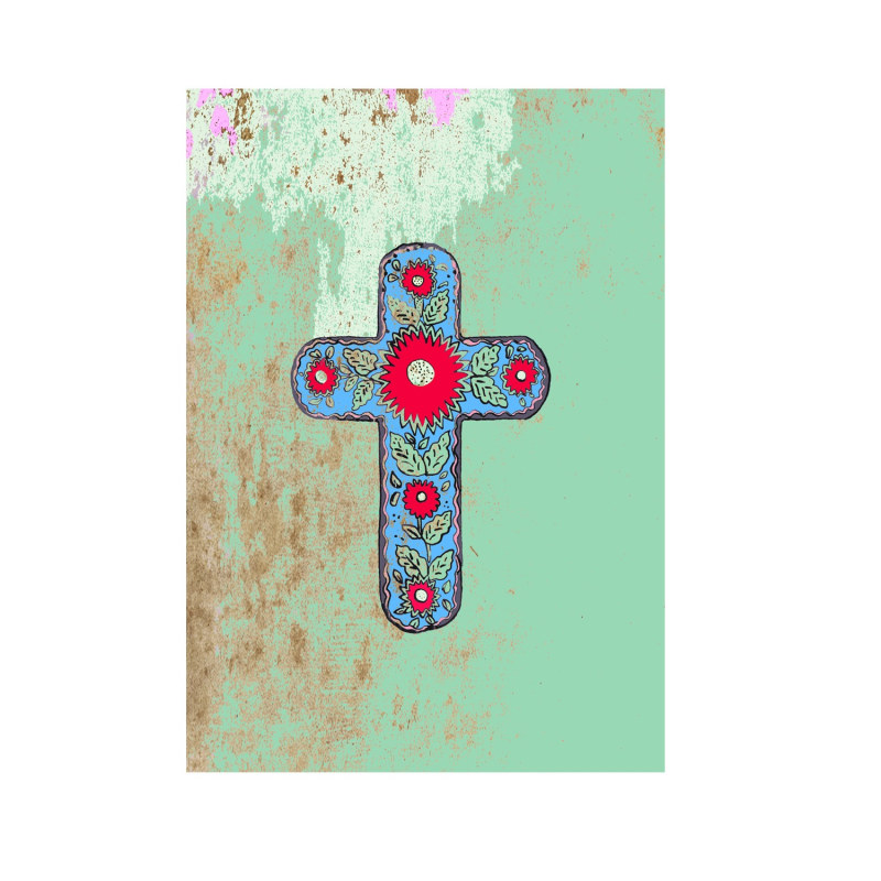 Thumbnail of The Mexican Cross Limited Edition Signed Print image