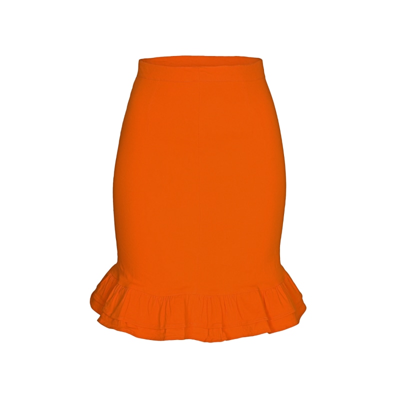 Thumbnail of The Tiana Skirt In Orange image