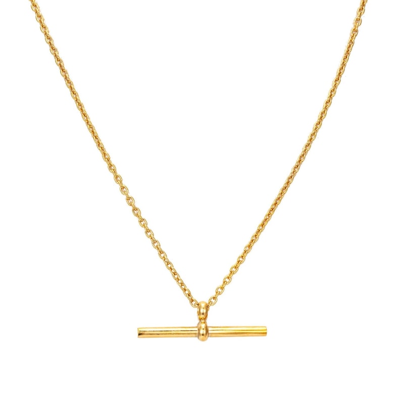 Gold Plated Necklace Chain, Vermeil Sterling Silver Necklace Chain