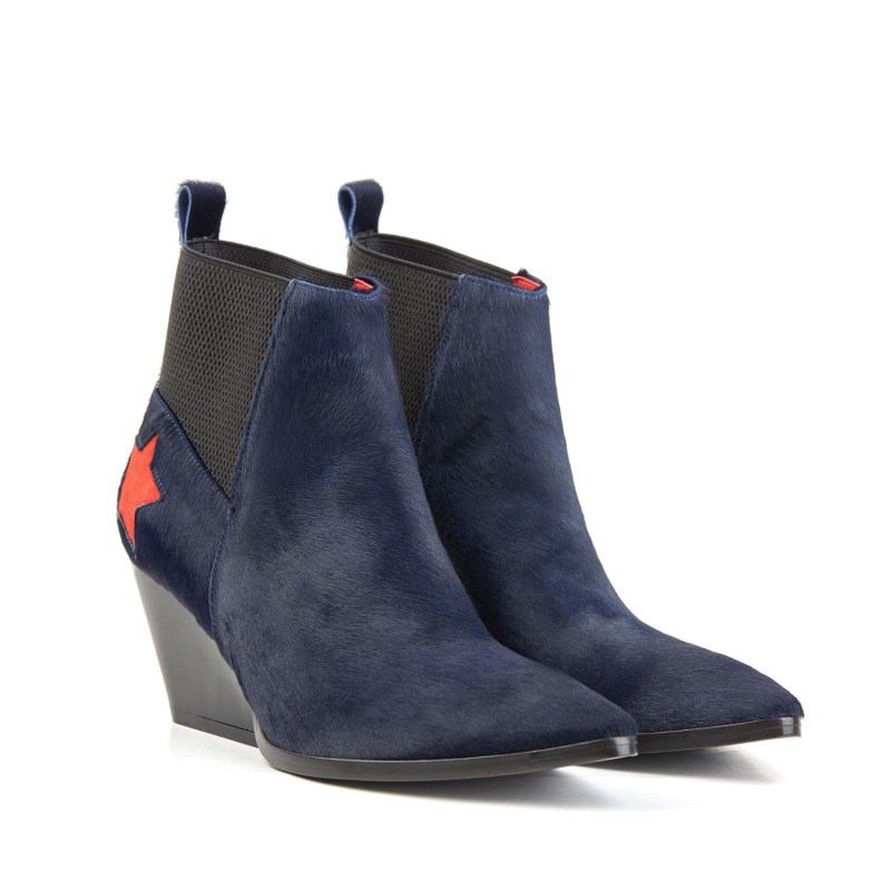 Thumbnail of Felixa Navy Ankle Boots image