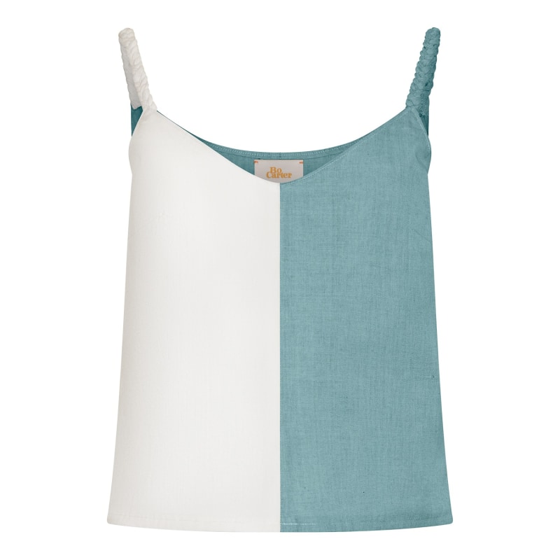 Thumbnail of Organic Cotton Dolly Vest Blue image