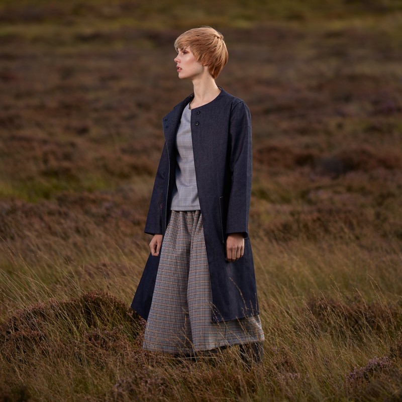 Thumbnail of Loni Wool Culottes Blue image