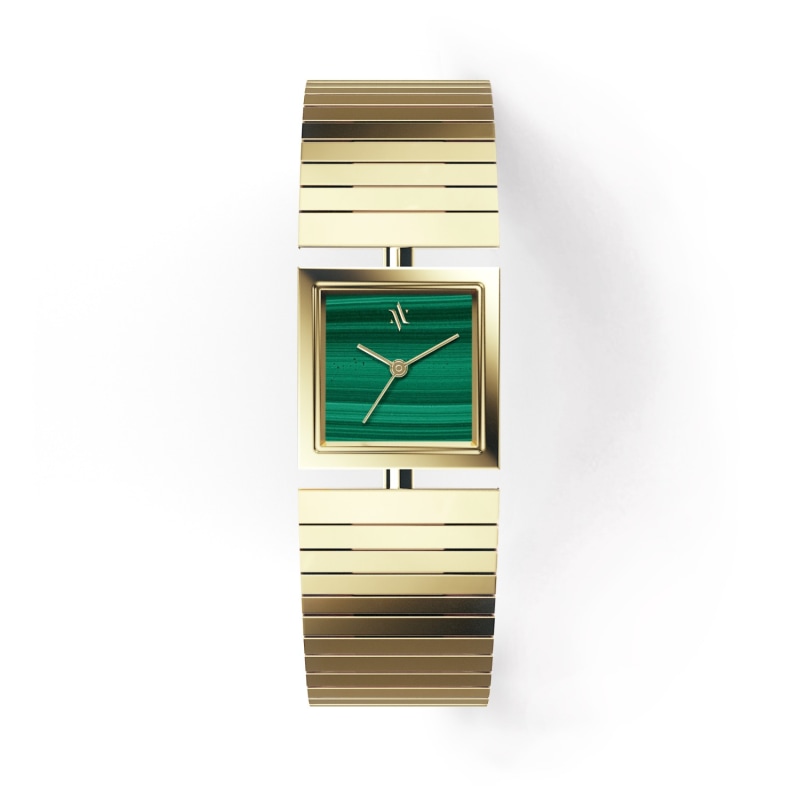 Thumbnail of Linea Malachite Watch - Gold image