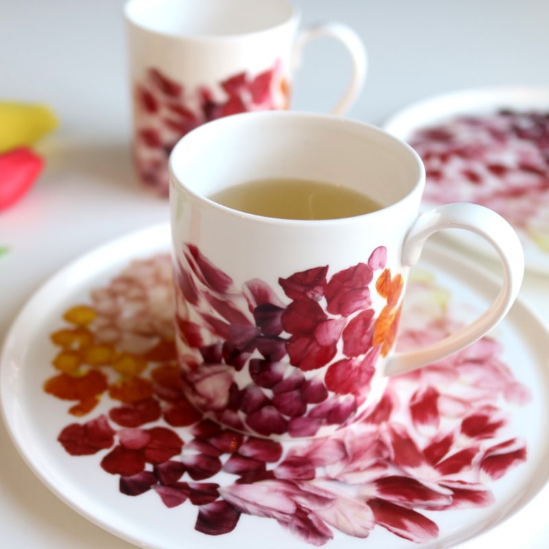 Thumbnail of Petals - Set Of Two Mugs​ image