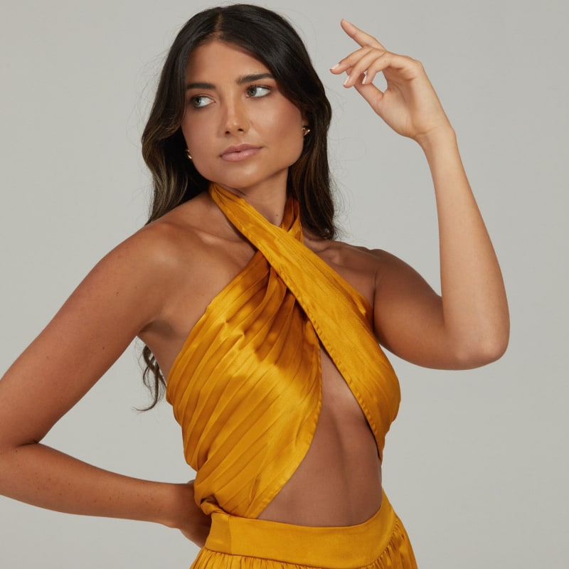 Thumbnail of Stella Gold Jumpsuit image