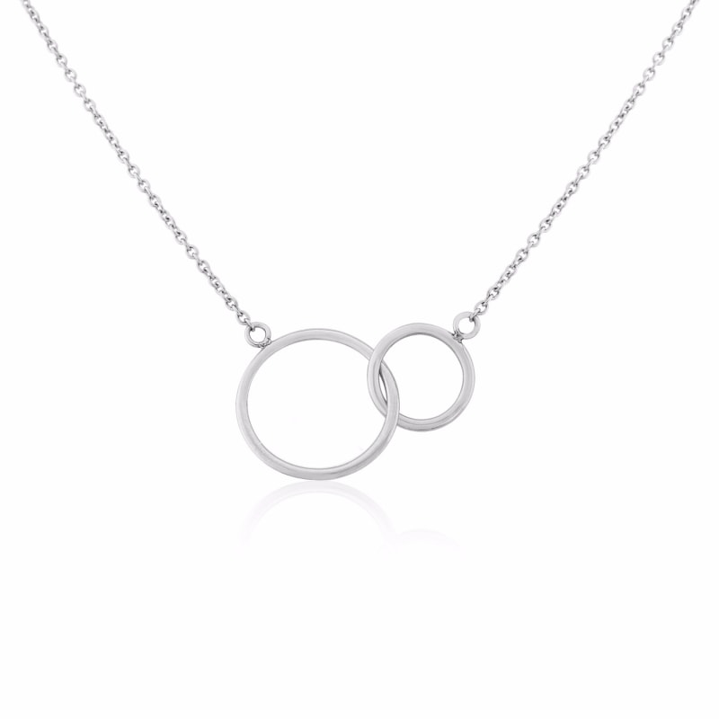 Thumbnail of Kelso Silver Rings Necklace image