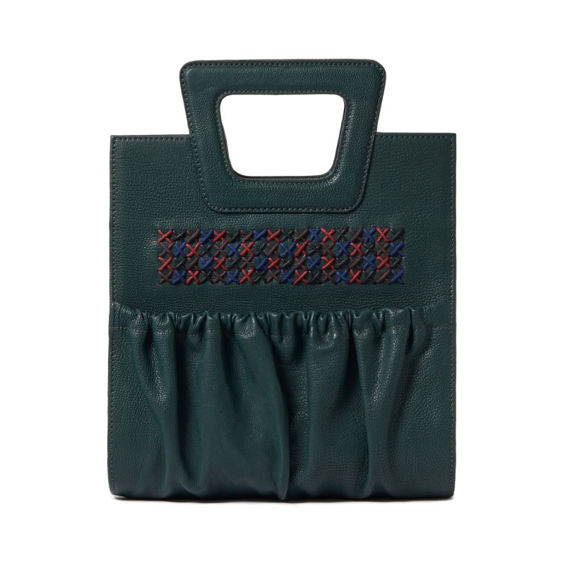 Thumbnail of Stitch  Handbag - Dark Green image