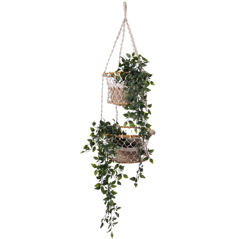 Thumbnail of Jhuri Double Hanging Basket image