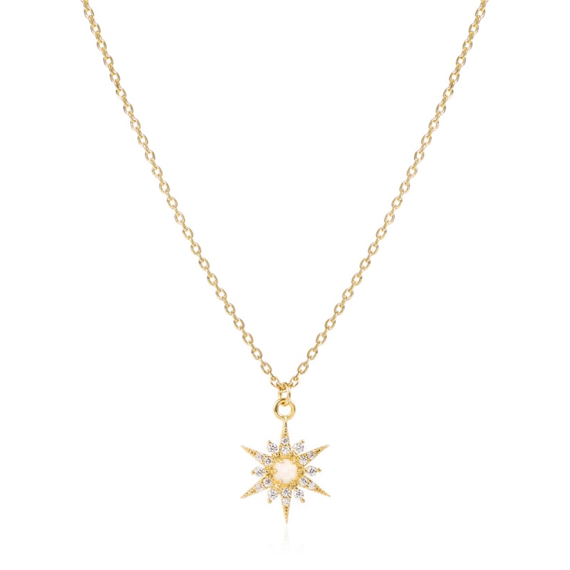 Thumbnail of Opal Star Necklace image