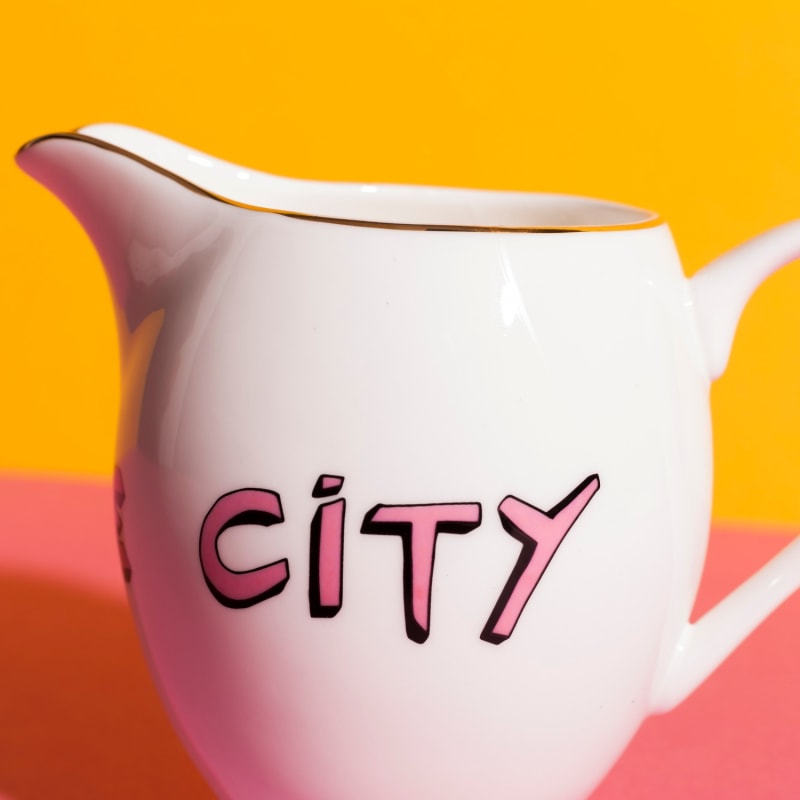 Thumbnail of Bella Freud X Gillian Wearing - Suffragette City Milk Jug image