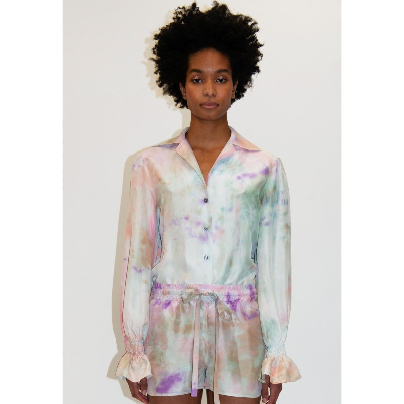 Thumbnail of Maudie Shorts In Hand Dyed Silk image