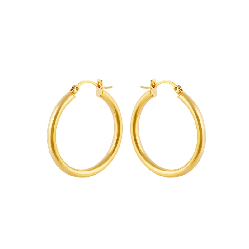 Thumbnail of Manda Gold Hoops image