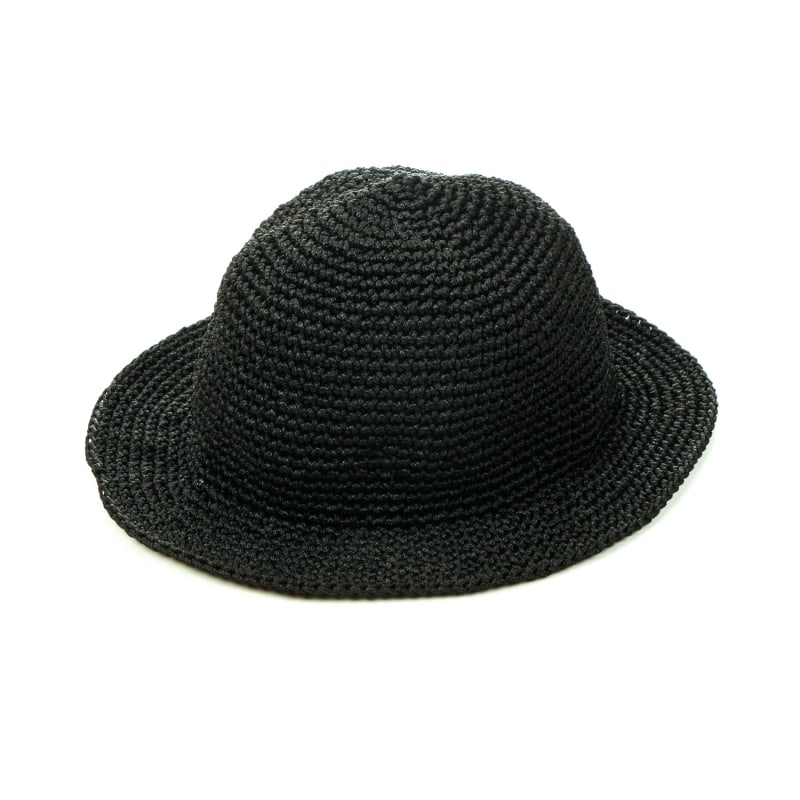 Thumbnail of Black Macrame Hat image