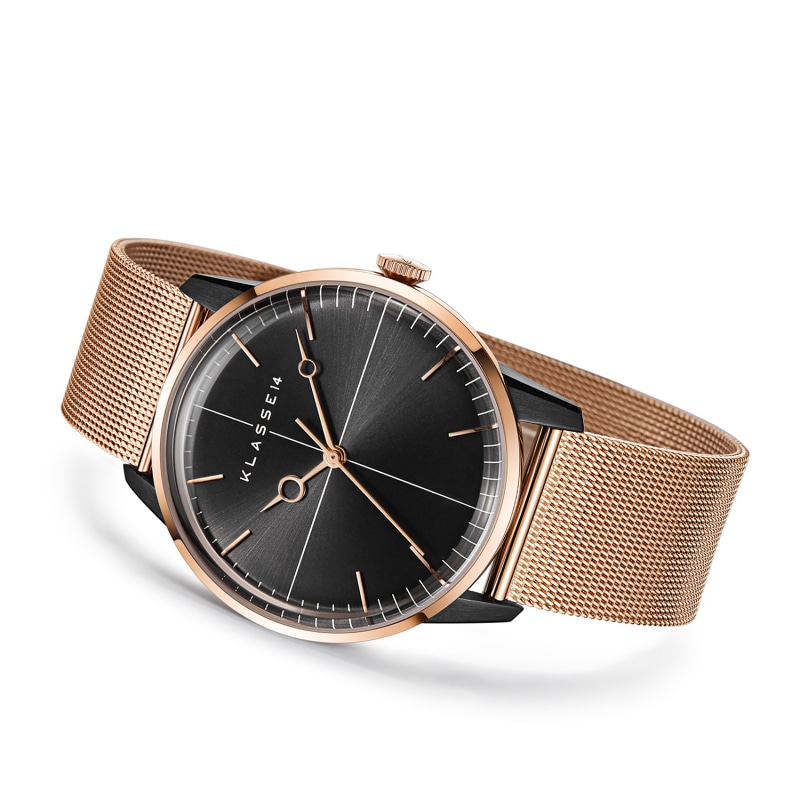 Thumbnail of Disco Volante Rose Gold Black Mesh 40Mm image