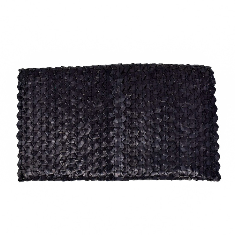 Thumbnail of Grass Clutch - Black Straw image