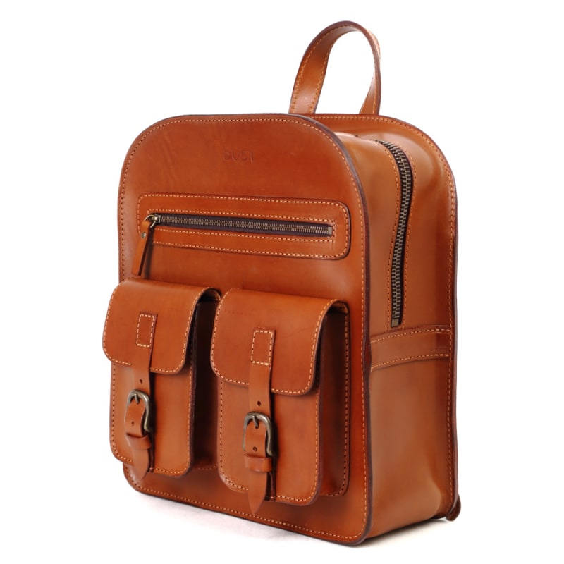 Thumbnail of Leather Backpack In Cuoio Brown Soho Collection image