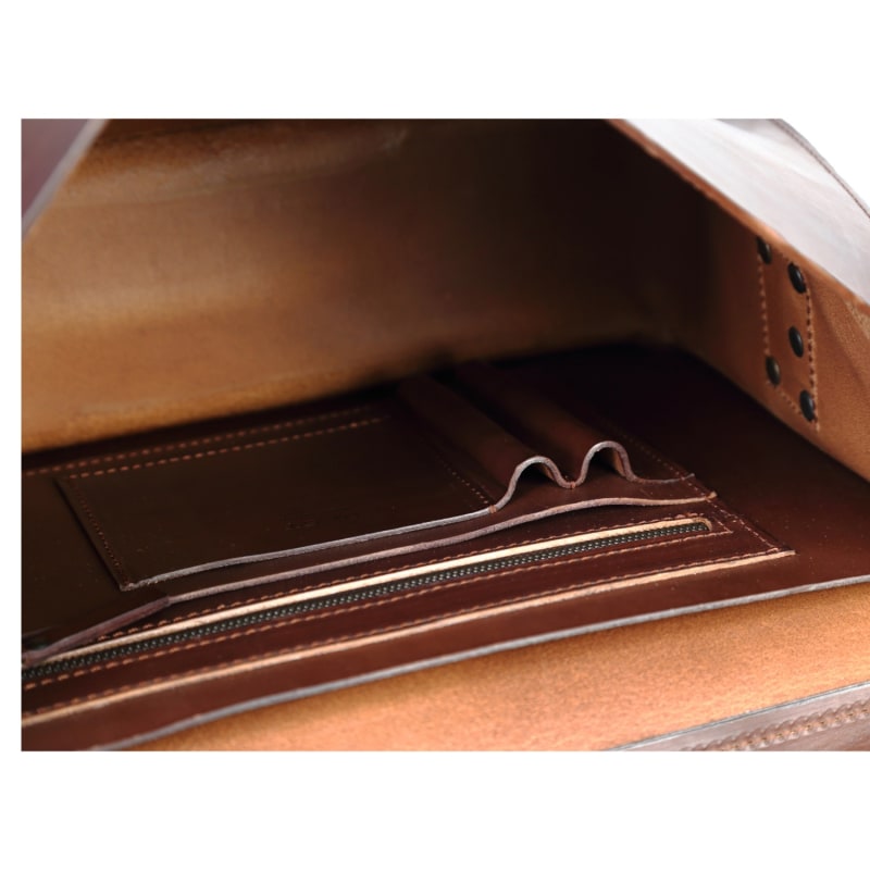 Thumbnail of Leather Briefcase In Cuoio Havana image