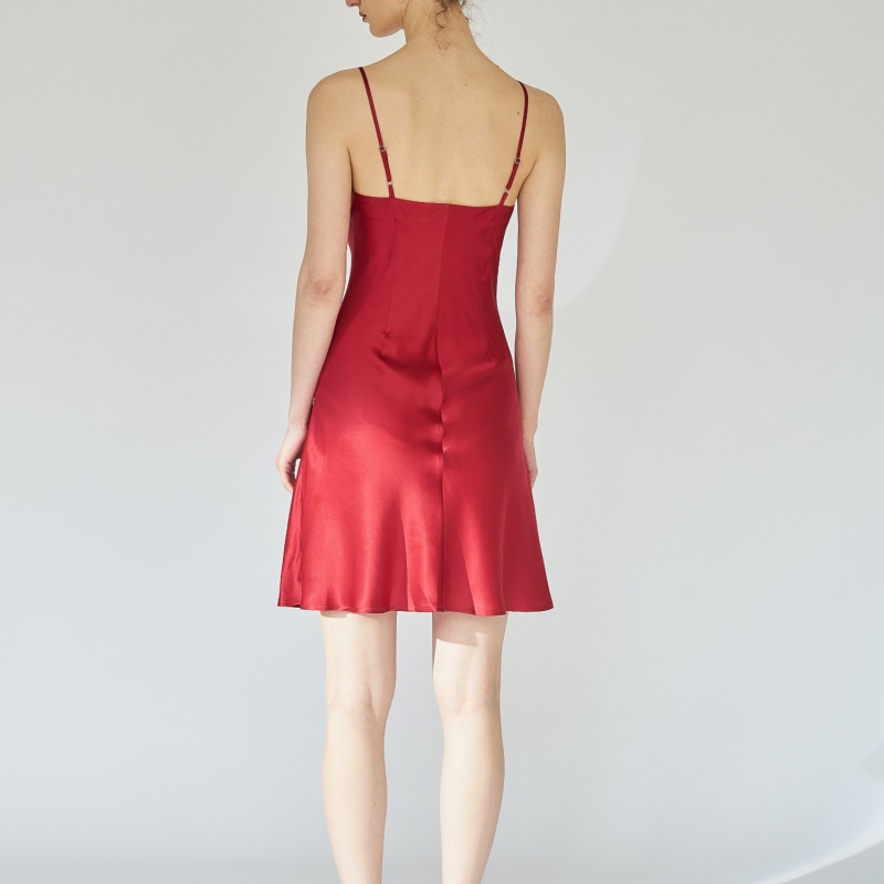 Thumbnail of Ballerina Silk Dress - Red image