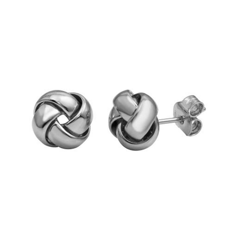 Thumbnail of Love Knott Earrings In Sterling Silver image