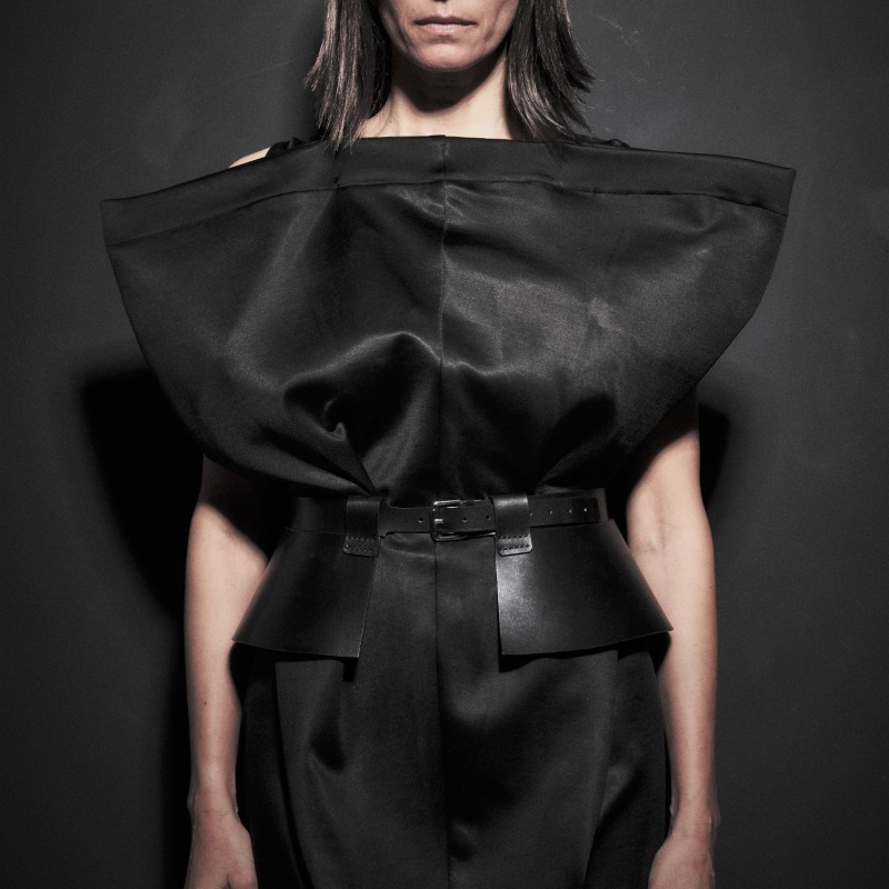 Leather Waist Peplum Belt Samara | PLIK x HAYA | Wolf & Badger Leather Waist Peplum Belt Samara | PLIK x HAYA | Wolf & Badger