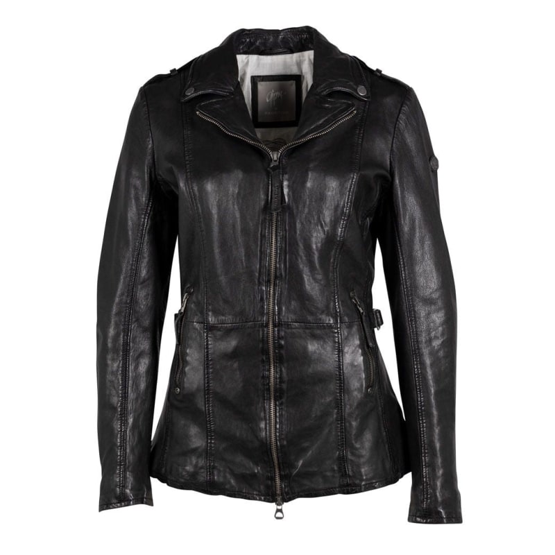 Thumbnail of Yellie Cf Leather Jacket, Black image