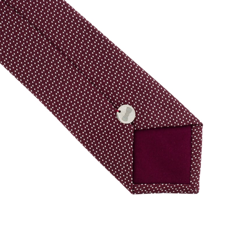 Thumbnail of Burgundy Milano Silk Tie image