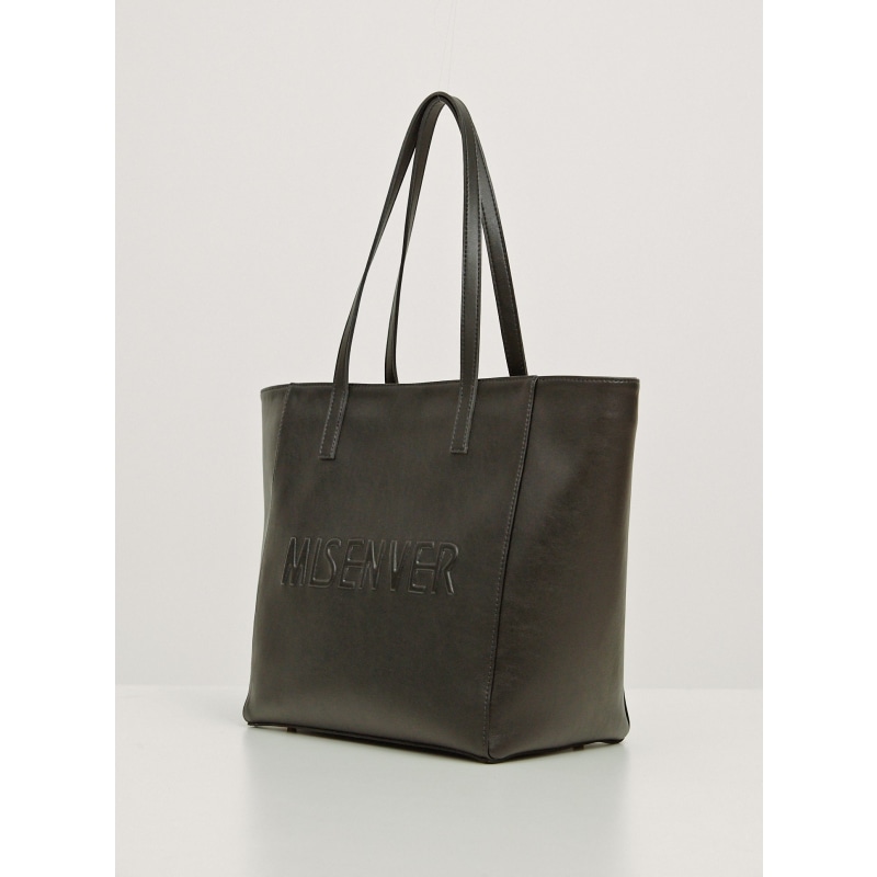 Thumbnail of Vegan Logo Large Black - Tote Bag image