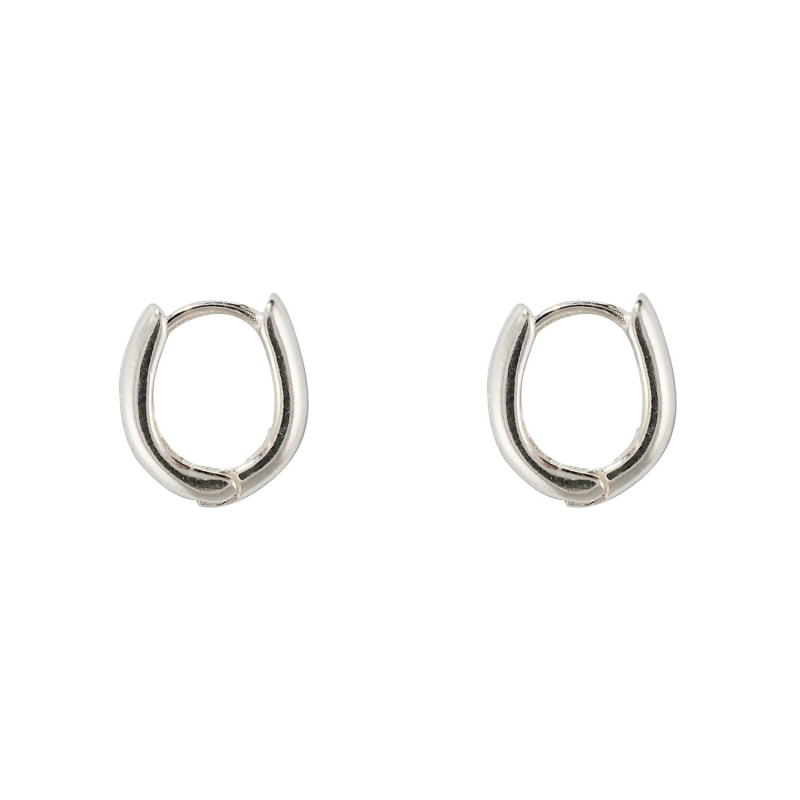 Thumbnail of 925 Silver Ellipse Earring image