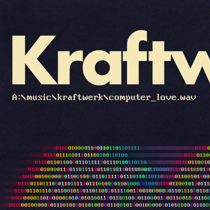 Thumbnail of Computer Love - Kraftwerk Print image