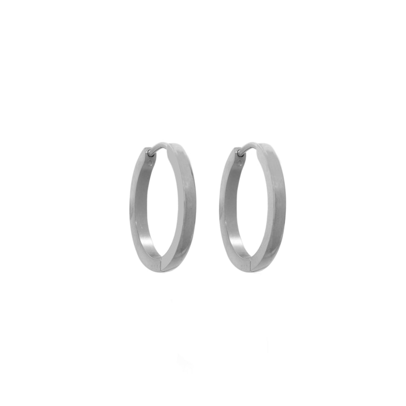 Thumbnail of Silver Lennox Hoops image