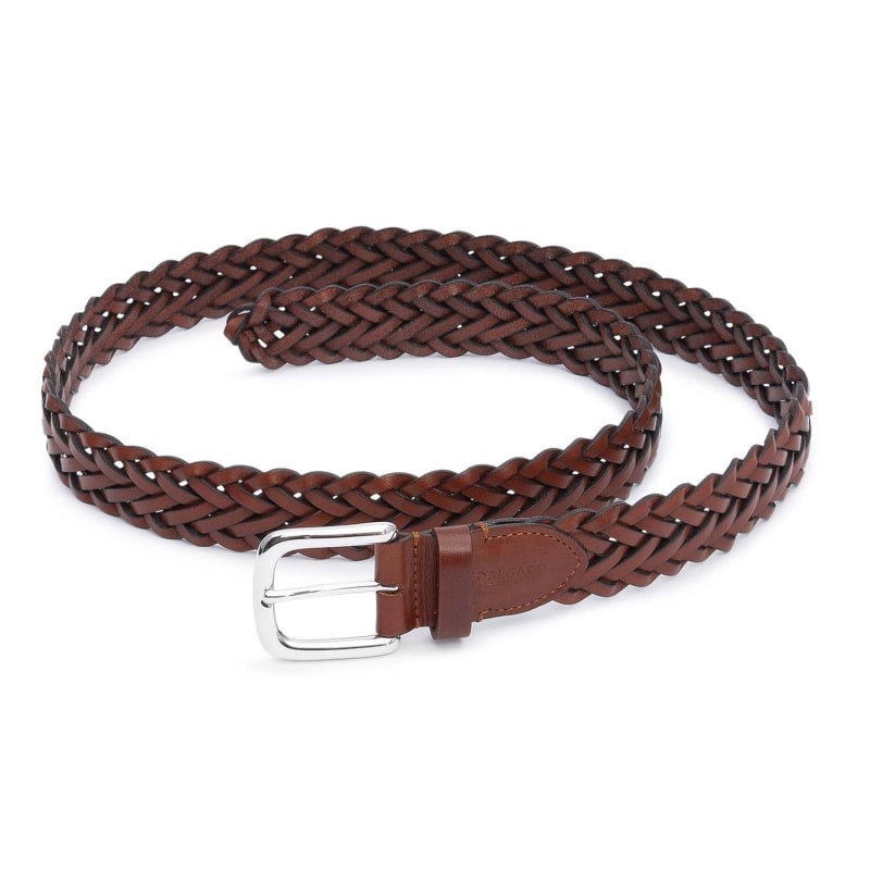 Thumbnail of Hand-Braided Leather Belt Cognac Renato image