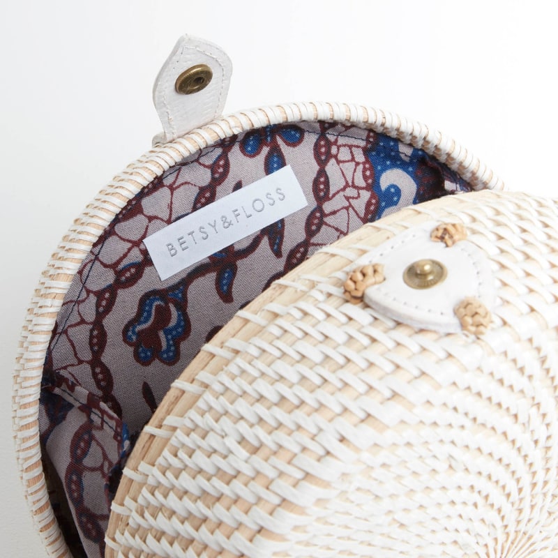 Thumbnail of Santorini Round Basket Bag image