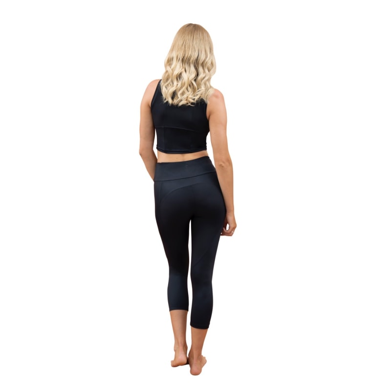 Thumbnail of Kathmandu Crop Leggings In Onyx Black image