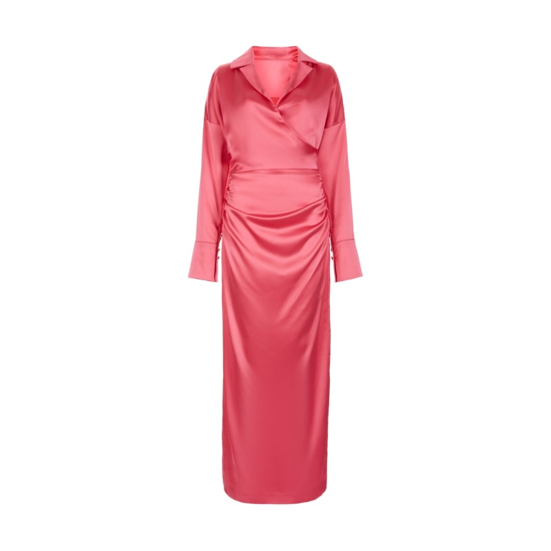 Thumbnail of Aries Pink Maxi Dress image