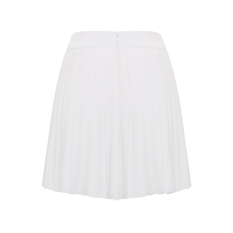 Jessica pleats mini skirt and Mary