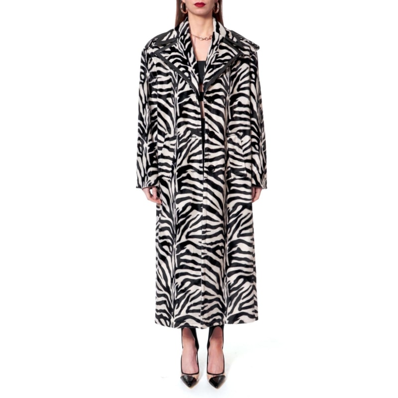 Thumbnail of Maxine Monochrome Coat image