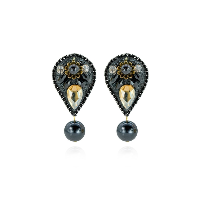 Thumbnail of Chloë Earrings In Bright Midnight image