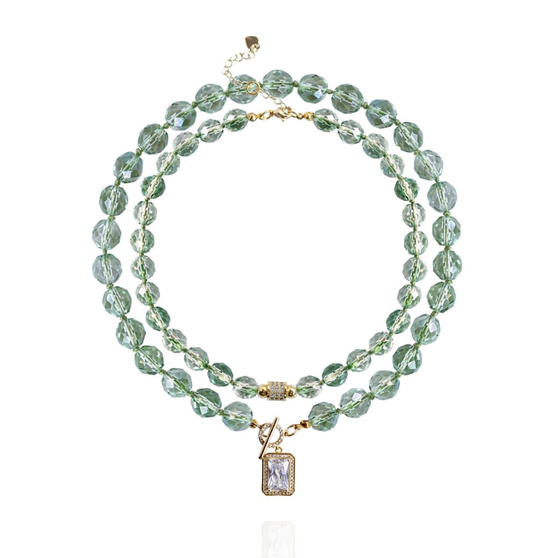 Thumbnail of Leni Necklace Set In Mint image