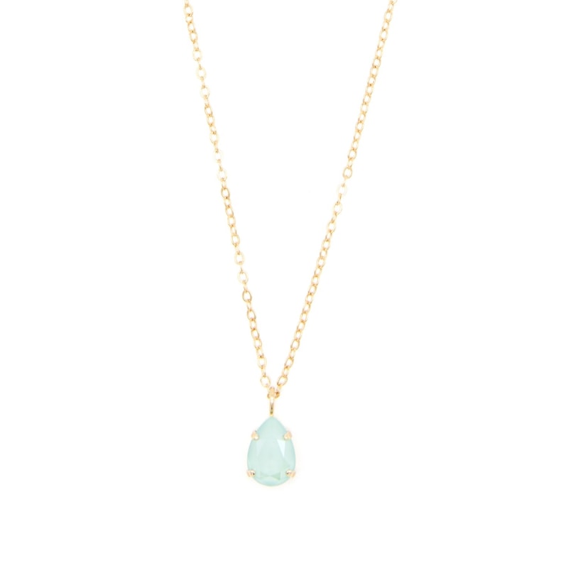 Thumbnail of Mint Green Drop Necklace image