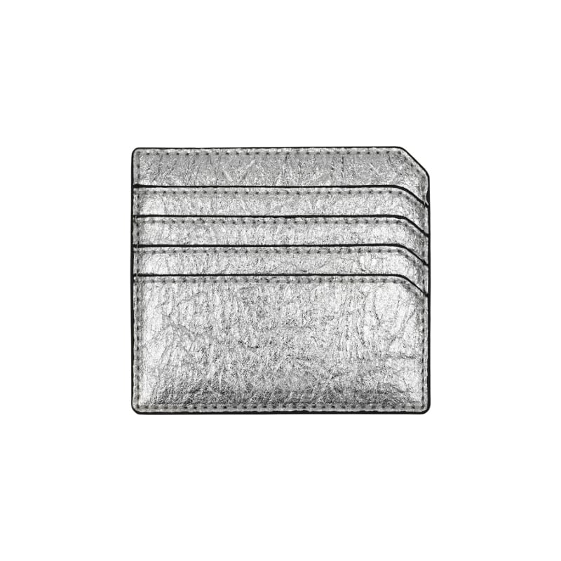 Thumbnail of Earth Card Case - Silver Pineapple Leather image