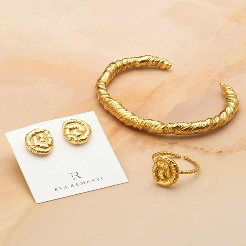 Thumbnail of Nautilus Twisted Bracelet Gold image