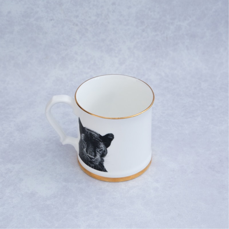 Thumbnail of Panther Fine Bone China Tankard Mug image